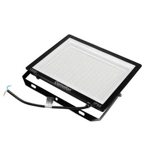 Прожектор LFL-15003 C02 (LED SMD 150Вт 15000лм 230В 6500К 300х252х34) черн. Camelion 16329 Прожектор LFL-15003 C02 (LED SMD 150Вт 15000лм 230В 6500К 300х252х34) черн. Camelion 16329