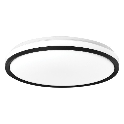 Светодиодный управляемый светильник Feron AL6240 “Simple matte” тарелка 80W 3000К-6500K черный Светодиодный управляемый светильник Feron AL6240 “Simple matte” тарелка 80W 3000К-6500K черный