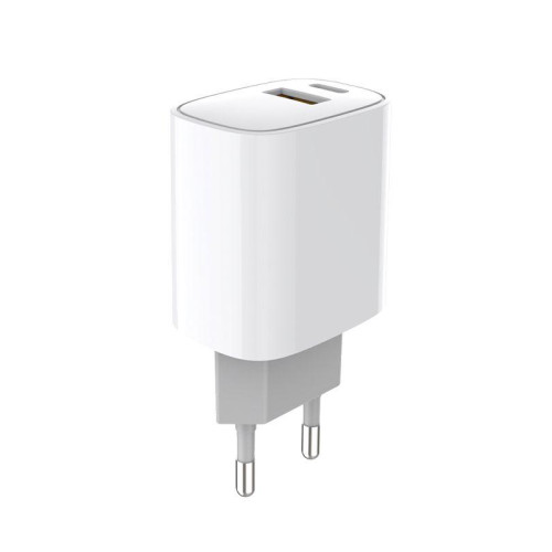 Устройство зарядное сетевое с двумя портами USB-A + USB-C 20Вт Rexant 18-2207 Устройство зарядное сетевое с двумя портами USB-A + USB-C 20Вт Rexant 18-2207