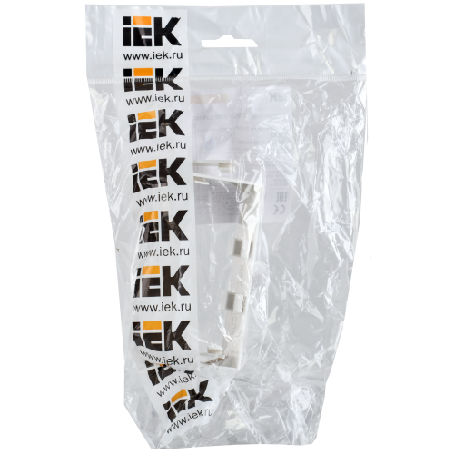 ELECOR Соединитель на стык КМС 100х40 белый (2шт/компл) IEK