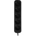 Power supply grounded Defender M530 3.0 m, 5 outlets, black Power supply grounded Defender M530 3.0 m, 5 outlets, black
