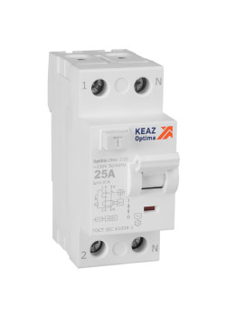 ВДТ без защиты от сверхтоков OptiDin DM63-2125-AC-4,5-УХЛ4 (2P, 25, 10mA)