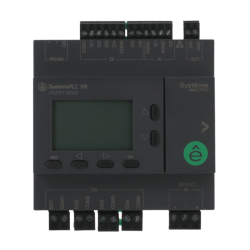 Интеллектуальное реле SR2; 24 VDC; дисплей; 12 IO: 6 DI, 4 DO (реле); 2 AI; 1xRS485, 1xRJ45
