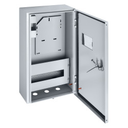 Корпус металлический ЩУ-3ф/1-0-12 IP66 (ЩУРН-3/12 IP66) (540х310х165) TDM