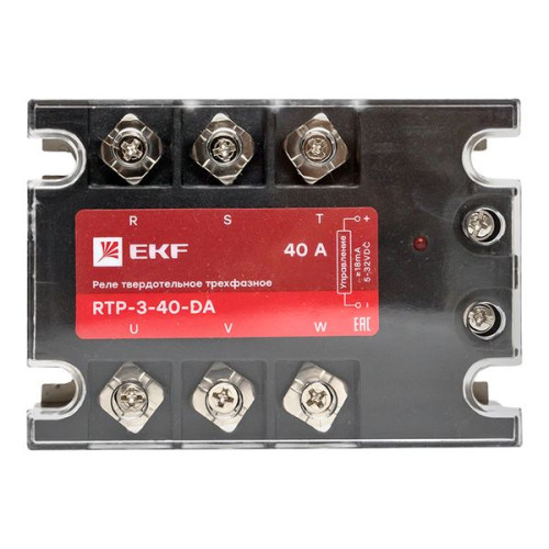 Реле твердотельное трехфазное RTP-40-DA EKF