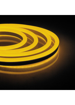 Cветодиодная LED лента Feron LS720 неоновая, 120SMD(2835)/м 9.6Вт/м  50м 220V IP67, желтый