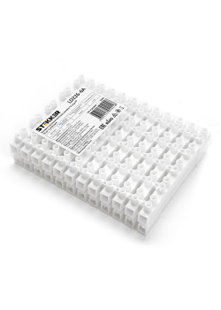 LD226-6A Зажим винтовой изолированный 450В, 6А,12 пар, полипропилен