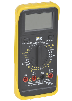 Мультиметр цифровой PROFESSIONAL MY63 IEK