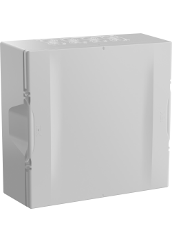 KREPTA Корпус пластиковый ЩРН-П-12 белая дверь IP40 IEK