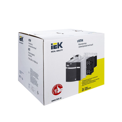 Контактор КТИ-5225 225А 230В/АС3 IEK Контактор КТИ-5225 225А 230В/АС3 IEK