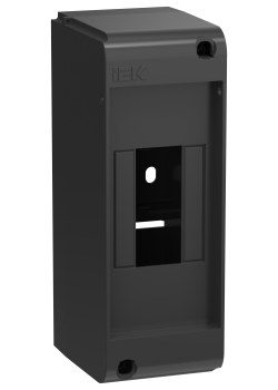 UNION Mini Корпус пластиковый КМПн-2 IP20 без двери черный IEK