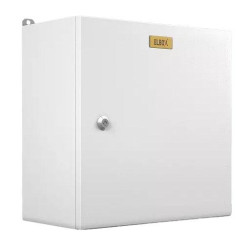 Шкаф электротехнический Elbox Elbox EMW-500.500.210-1-IP66 настенный 500мм 500мм 210мм несъемн.бок.пан. 100кг серый