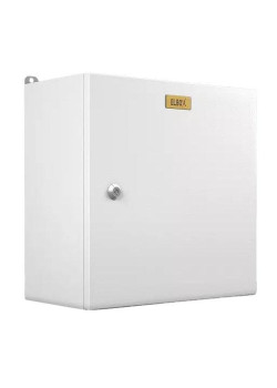 Шкаф электротехнический Elbox Elbox EMW-500.500.210-1-IP66 настенный 500мм 500мм 210мм несъемн.бок.пан. 100кг серый