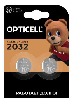 Элемент питания литиевый CR2032 (блист. 2шт) Specialty Opticell 5060001