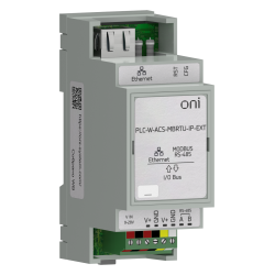 ПЛК W. Преобразователь интерфейсов Modbus RTU в Ethernet подключение модулей ONI