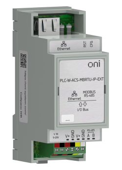 ПЛК W. Преобразователь интерфейсов Modbus RTU в Ethernet подключение модулей ONI
