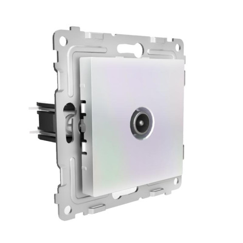 Коннектор TV СП Pixel механизм перламутр. TOKOV ELECTRIC TKE-PX-A1C-C04