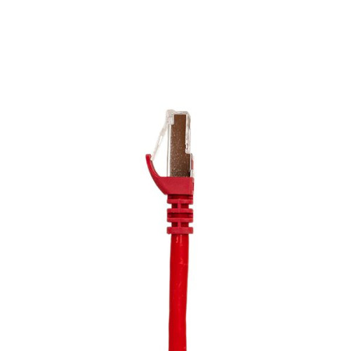 Патч-корд TERACOM CS Cat.6A экран. S/FTP LSZH красный (5,0м) Патч-корд TERACOM CS Cat.6A экран. S/FTP LSZH красный (5,0м)