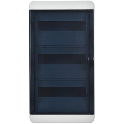 TEKFOR Корпус пластиковый КМПн-36 IP65 черная прозрачная дверь IEK TEKFOR Корпус пластиковый КМПн-36 IP65 черная прозрачная дверь IEK
