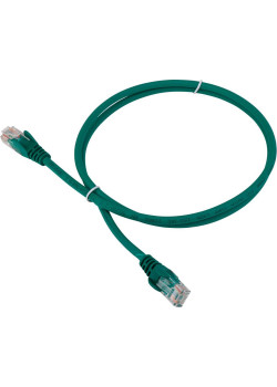 Патч-корд Lanmaster LAN-PC45/U5E-7.0-GN UTP RJ-45 вил.-вилка RJ-45 кат.5E 7м зеленый LSZH