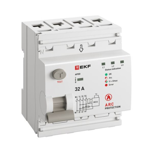 УЗДП 3P+N 32А PROXIMA EKF УЗДП 3P+N 32А PROXIMA EKF