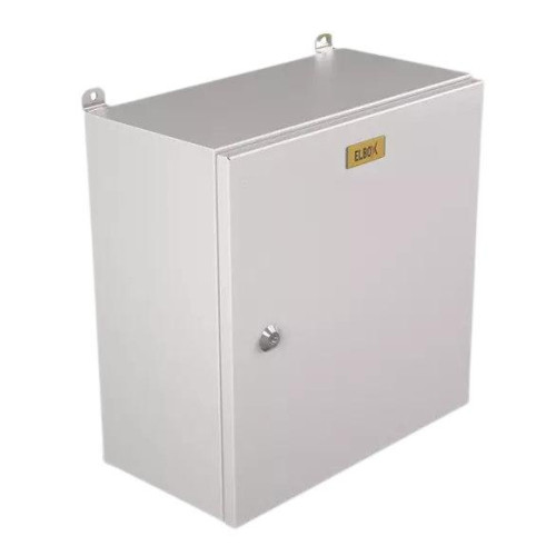 Шкаф электротехнический Elbox Elbox EMW-500.500.210-1-IP66 настенный 500мм 500мм 210мм несъемн.бок.пан. 100кг серый