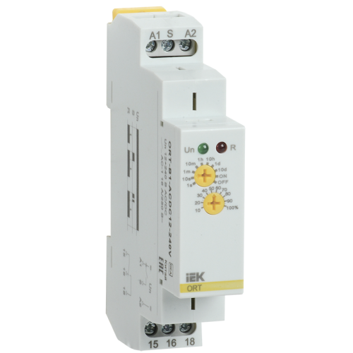 Реле задержки выключения ORT 1 контакт 12-240В AC/DC IEK