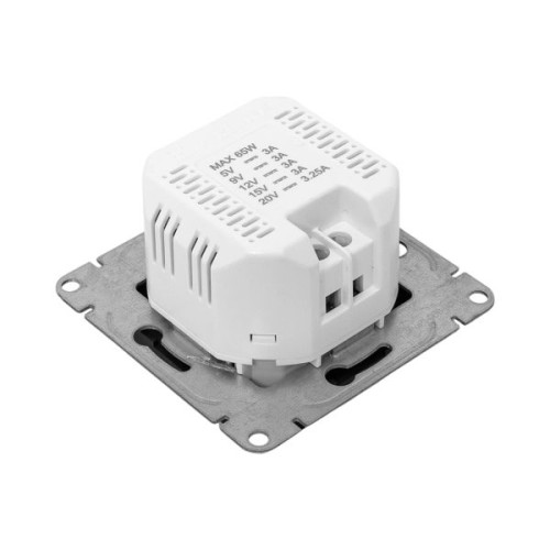 Механизм розетки USB-С, быстрая, чёрн. Эпика EKF