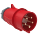 MAGNUM Вилка переносная ССИ-025 32А-6ч/200/346-240/415В 3P+PE+N IP44 IEK MAGNUM Вилка переносная ССИ-025 32А-6ч/200/346-240/415В 3P+PE+N IP44 IEK