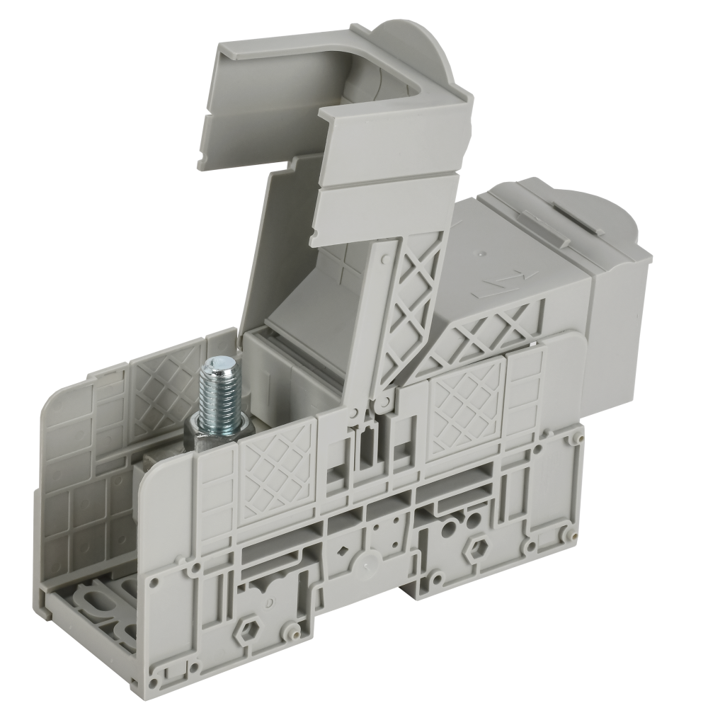 ARMAFIX Колодка клеммная с болтовым соединением 10-240 мм2/420А с защитной крышкой PTB185/240SH IEK