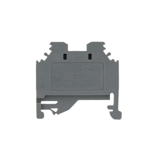 Колодка клеммная пружинная JXB-S-2.5 24А серая EKF Колодка клеммная пружинная JXB-S-2.5 24А серая EKF