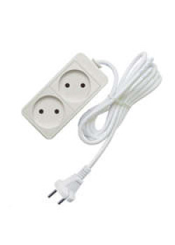 Удлинитель 2х7м без заземл. 10А IP20 2.2кВт ПВС Союз 481S-1207