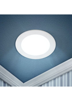 Светильник светодиодный 18Вт 220В 6500К круглый LED 1-18-6K/1 ЭРА Б0049553