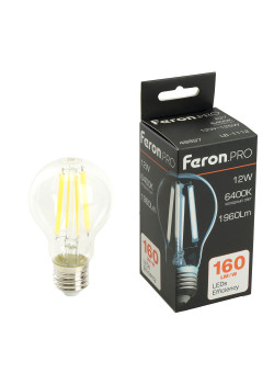Лампа светодиодная Feron.PRO LB-1112 Шар E27 1960LM 12W 175-265V 6400K