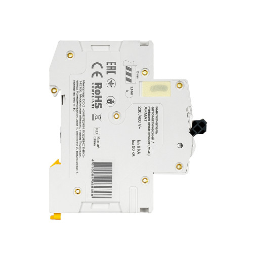 ARMAT Автоматический выключатель M06N 3P B 2А IEK ARMAT Автоматический выключатель M06N 3P B 2А IEK