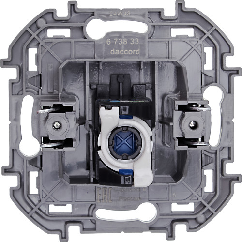 INSPIRIA Розетка компьютерная RJ45 категория 6 UTP антрацит INSPIRIA Розетка компьютерная RJ45 категория 6 UTP антрацит