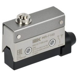 Микропереключатель концевой МП-7100 толкатель IP40 IEK