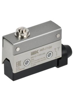 Микропереключатель концевой МП-7100 толкатель IP40 IEK