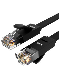 Greenconnect RJ45(m) - RJ45(m) Cat. 6 U/UTP PVC 15м чёрный