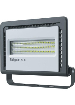 Прожектор светодиодный 14 147 NFL-01-70-4K-LED 70Вт 4000К IP65 5950лм черн. Navigator 14147