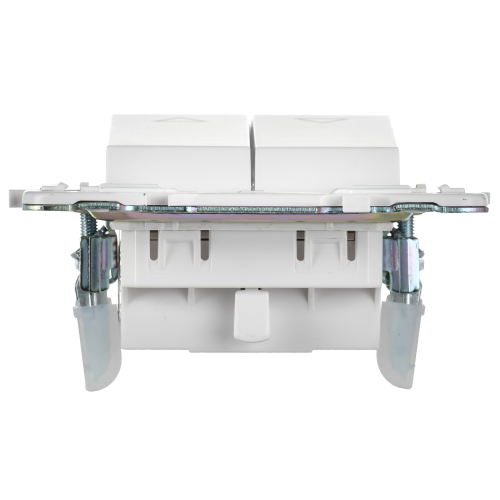 SKANDY Выключатель жалюзи 10А SK-V12W арктический белый IEK