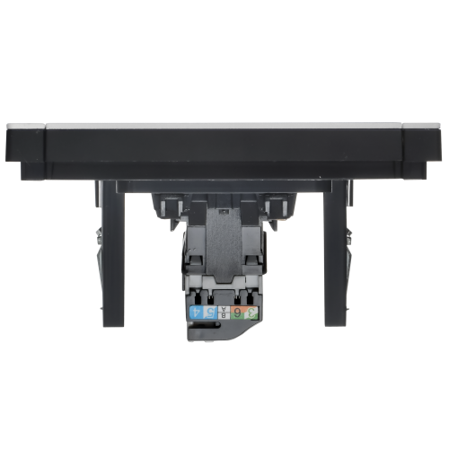 FORTE&PIANO Розетка компьютерная RJ45 кат.5E FP232M металл белый IEK FORTE&PIANO Розетка компьютерная RJ45 кат.5E FP232M металл белый IEK