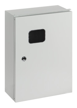Корпус металлический ЩУРН-3/12, 480х350х165 мм, IP54, RAL7035 светло-серый LITE