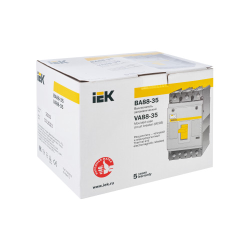 Выключатель автоматический ВА88-35 3Р 160А 35кА IEK