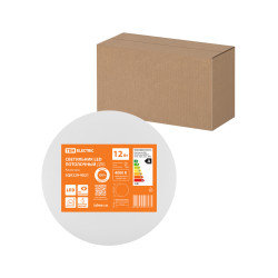 Светильник LED потолочный ДПБ 01, 12 Вт, 4000 К, Классика, терм. упак., TDM