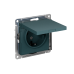 ATLASDESIGN РОЗЕТКА с заземлением со шторками с крышкой, 16А, IP20, механизм, ИЗУМРУД ATLASDESIGN РОЗЕТКА с заземлением со шторками с крышкой, 16А, IP20, механизм, ИЗУМРУД