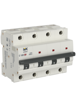 ARMAT Автоматический выключатель M10H 4P C 100A IEK