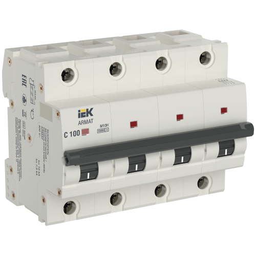 ARMAT Автоматический выключатель M10H 4P C 100A IEK