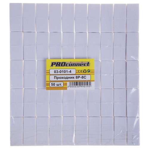 Проходник комп. 8P8C RJ45 PROCONNECT 03-0101-4 Проходник комп. 8P8C RJ45 PROCONNECT 03-0101-4