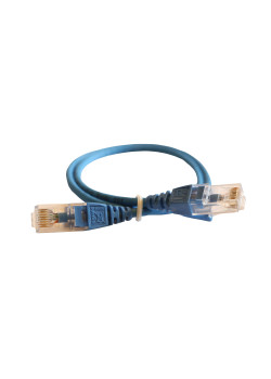 Шнур коммутационный HD RJ 45 - категория 6 - U/UTP - LSZH - неэкранированный - 0,5 м - голубой